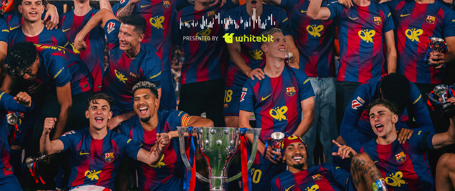 Escudo del FC Barcelona Victoria del Clásico y título de Liga el mejor momento de mayo La jornada memorable en Spotify Camp Nou se lleva los votos de la afición azulgrana Primer Equipo Fecha de publicación Hace 21 Mins