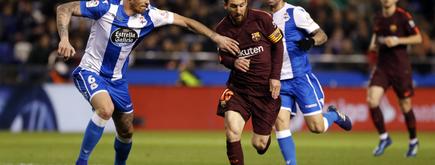 Escudo del club FC Barcelona Dos equipos tradicionales regresan a LaLiga Gallegos y cántabros regresan a LaLiga después de ocho y 14 años respectivamente, recuperando dos enfrentamientos tradicionales del primer equipo blaugrana Fecha de publicación Hace 58 minutos