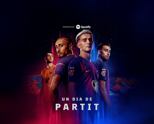 Escudo del club FC Barcelona VISTA PREVIA | Barça-Real Madrid el domingo a las 21:00 CET en Spotify El Camp Nou presenta una oportunidad histórica de ganar el título de Liga en un Clásico del primer equipo Fecha de publicación Hace 15 minutos