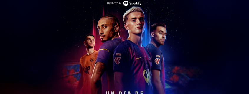 Escudo del club FC Barcelona VISTA PREVIA | Barça-Real Madrid el domingo a las 21:00 CET en Spotify El Camp Nou presenta una oportunidad histórica de ganar el título de Liga en un Clásico del primer equipo Fecha de publicación Hace 15 minutos