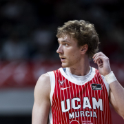 Basket: El UCAM Murcia busca superar récord histórico de victorias Sander Raieste