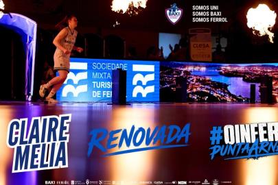 Claire Meliá continuará una temporada más en el BAXI Ferrol