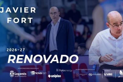 Javier Fort seguirá al frente del Innova-tsn Leganés dos temporadas más