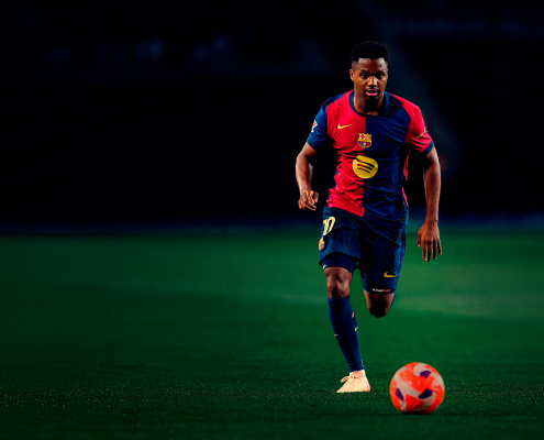 Escudo del FC Barcelona Ansu Fati se incorpora al AS Monaco El FC Barcelona y el club de la Ligue 1 han llegado a un acuerdo para el traspaso del delantero de La Masia al Primer Equipo Fecha de publicación Hace 51 Minutos