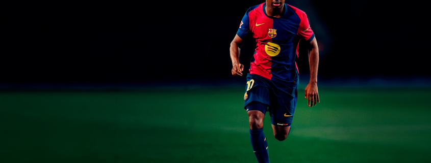 Escudo del FC Barcelona Ansu Fati se incorpora al AS Monaco El FC Barcelona y el club de la Ligue 1 han llegado a un acuerdo para el traspaso del delantero de La Masia al Primer Equipo Fecha de publicación Hace 51 Minutos