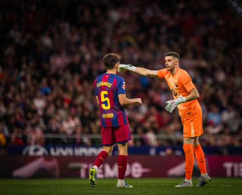 Escudo del FC Barcelona Cinco debutantes mundialistas Lamine Yamal, Cubarsí, Joan García, Anthony Gordon y Hamza Abdelkarim debutan en el Primer Equipo Fecha de publicación Hace 54 minutos