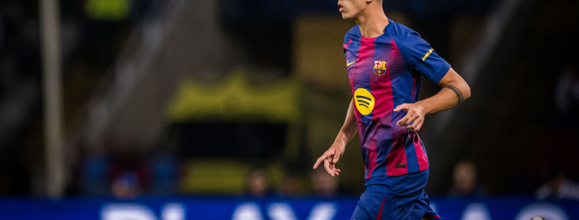 Escudo del club FC Barcelona Bernal debuta con España El centrocampista catalán juega por primera vez con la selección española Primer Equipo Fecha de publicación Hace 18 horas