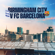 FC. Barcelona: Escudo del club FC Barcelona El Barça 2026/27 Escudo del club FC Barcelona El Barça 2026/27 comenzará en Birmingham El primer amistoso de la próxima pretemporada tendrá lugar en St. Andrew's @ Knighthead Park contra el histórico Birmingham City el viernes 31 de julio a las 19.45 hora local (20.45 h CEST) Primer equipo Fecha de publicación Hace 22 Minutos