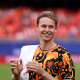Insignia del FC Barcelona Frenkie de Jong en los dieciseisavos del Mundial El equipo de Ronald Koeman encabeza su grupo para avanzar en la competición con el centrocampista azulgrana como factor clave / Foto: Primer Equipo FIFA Fecha de publicación 26 jun 26
