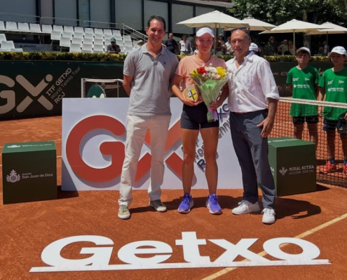 Neus Torner, finalista en el internacional de Getxo ante la belga Lisa Claeys