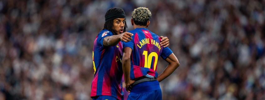 Escudo del FC Barcelona Duelo de Culer en Dallas Koundé y los ocho jugadores de la selección española se enfrentan en la semifinal del Mundial Primer Equipo Fecha de publicación Hace 9 Minutos