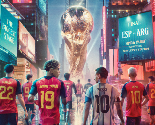 Escudo del club FC Barcelona VISTA PREVIA | Una final del Mundial muy blaugrana Una selección española con ocho culés en la plantilla se enfrenta a Argentina en el enfrentamiento en Nueva York Primer Equipo Fecha de publicación Hace 1 hora